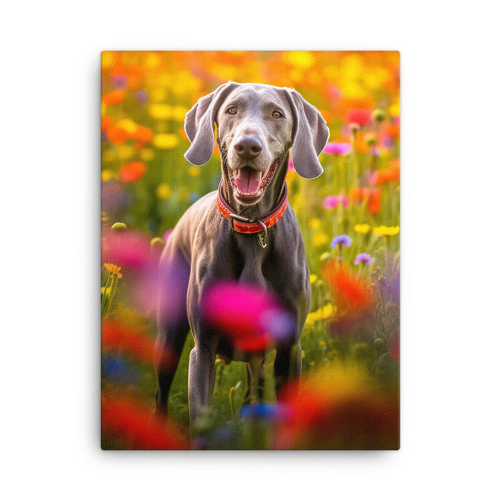 Weimaraner Canvas - PosterfyAI.com