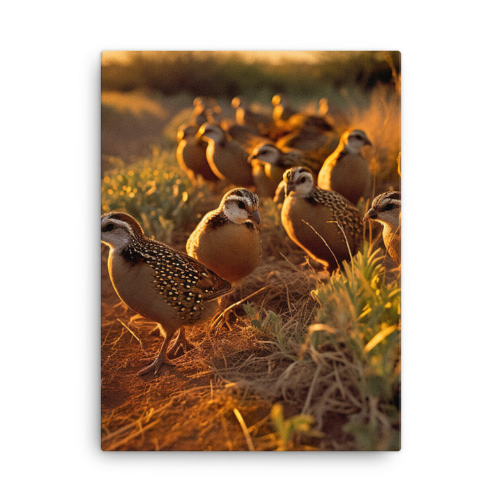 Quail Canvas - PosterfyAI.com