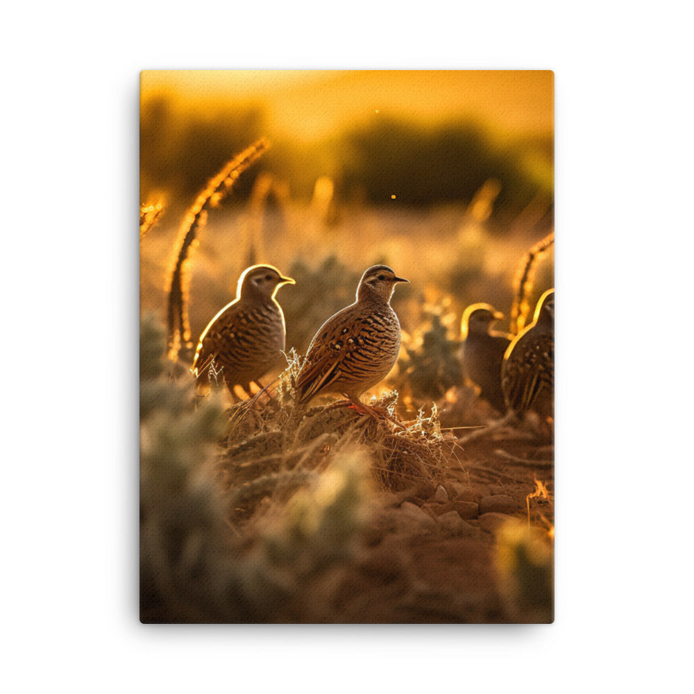 Quail Canvas - PosterfyAI.com