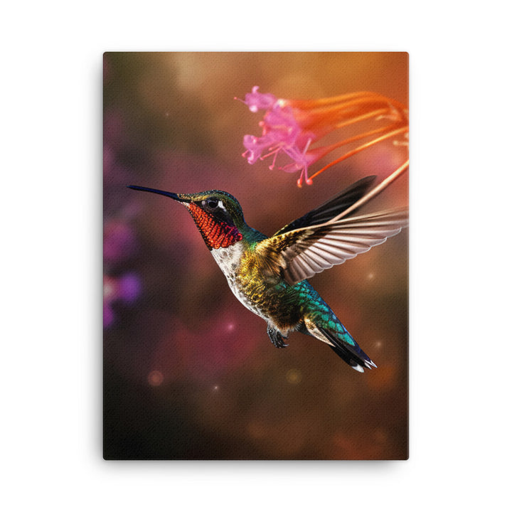 Hummingbird Canvas - PosterfyAI.com