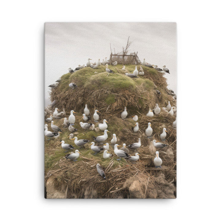 Albatross Canvas - PosterfyAI.com