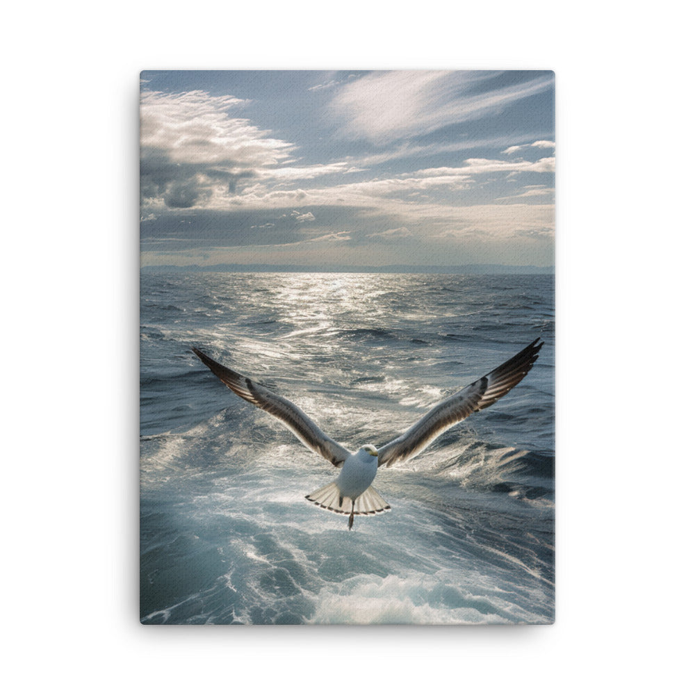 Albatross Canvas - PosterfyAI.com