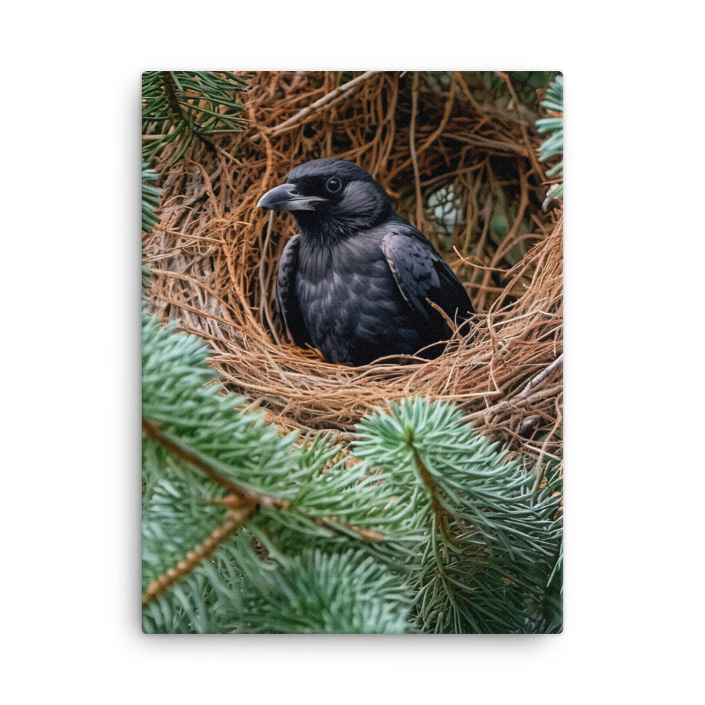 Raven Canvas - PosterfyAI.com