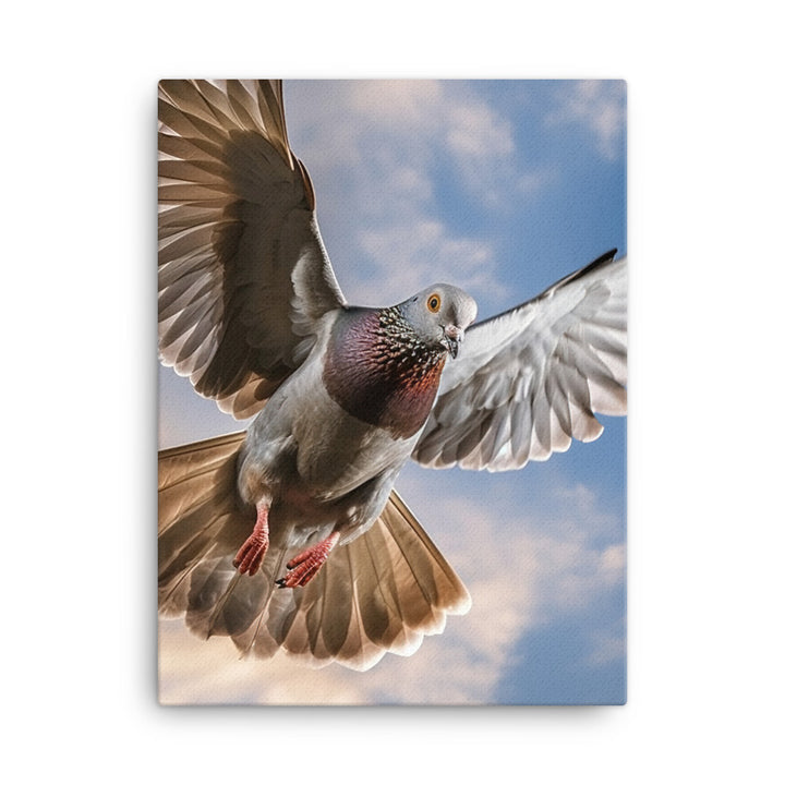 Pigeon Canvas - PosterfyAI.com