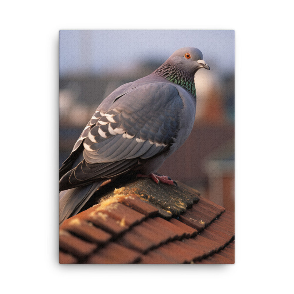 Pigeon Canvas - PosterfyAI.com
