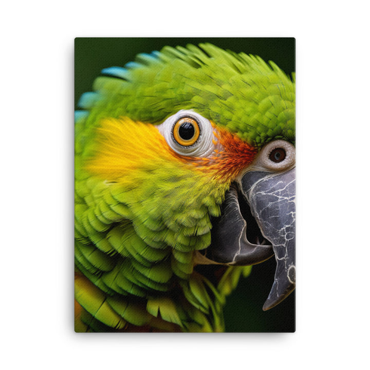 Parrot Canvas - PosterfyAI.com