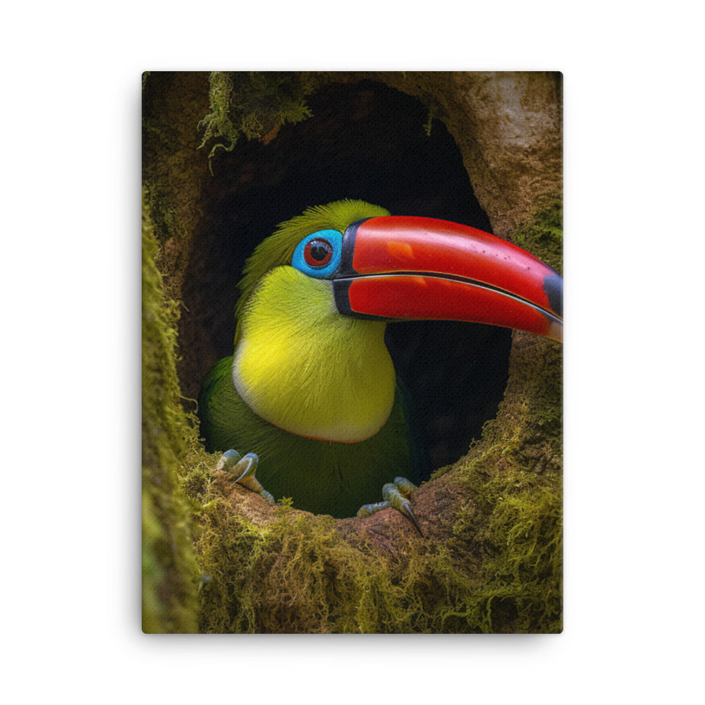 Toucanet Canvas - PosterfyAI.com