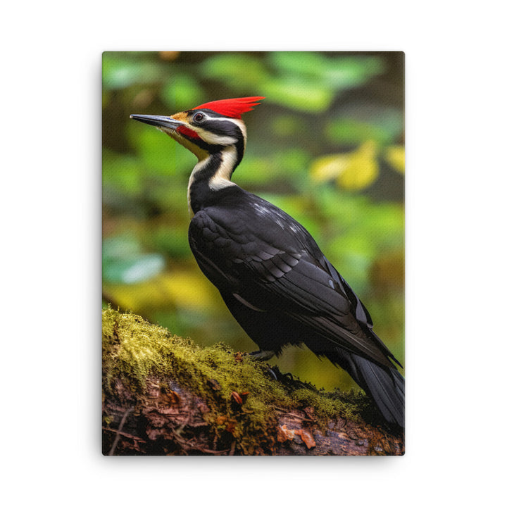 Woodpecker Canvas - PosterfyAI.com