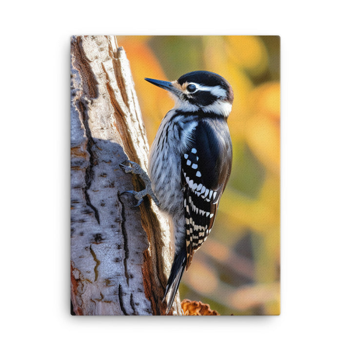 Woodpecker Canvas - PosterfyAI.com