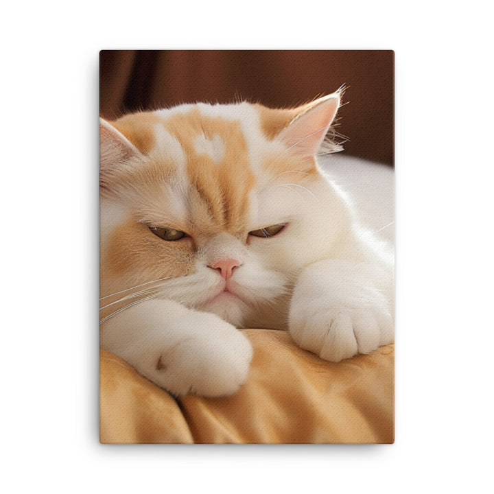 Exotic Shorthair Canvas - PosterfyAI.com