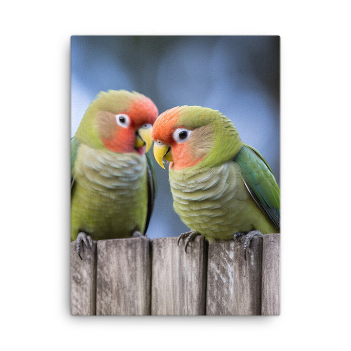 Lovebird Canvas - PosterfyAI.com