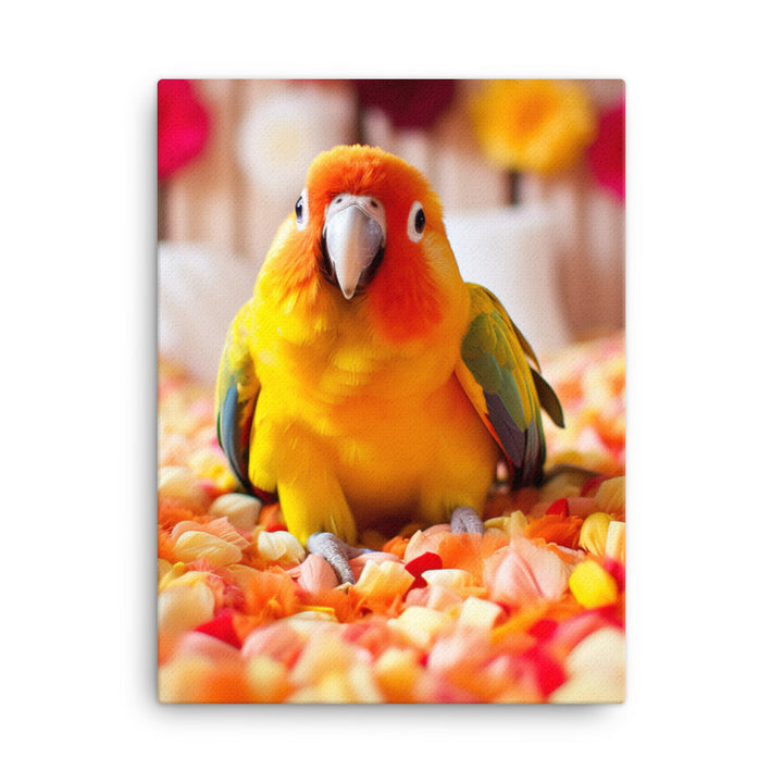 Lovebird Canvas - PosterfyAI.com