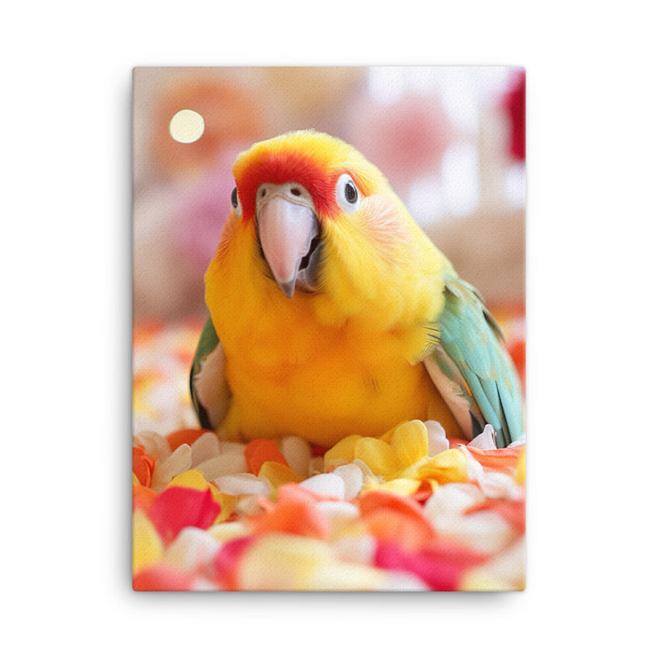 Lovebird Canvas - PosterfyAI.com