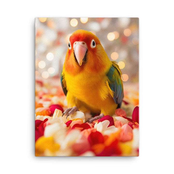 Lovebird Canvas - PosterfyAI.com