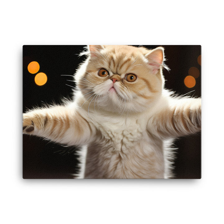 Exotic Shorthair Canvas - PosterfyAI.com