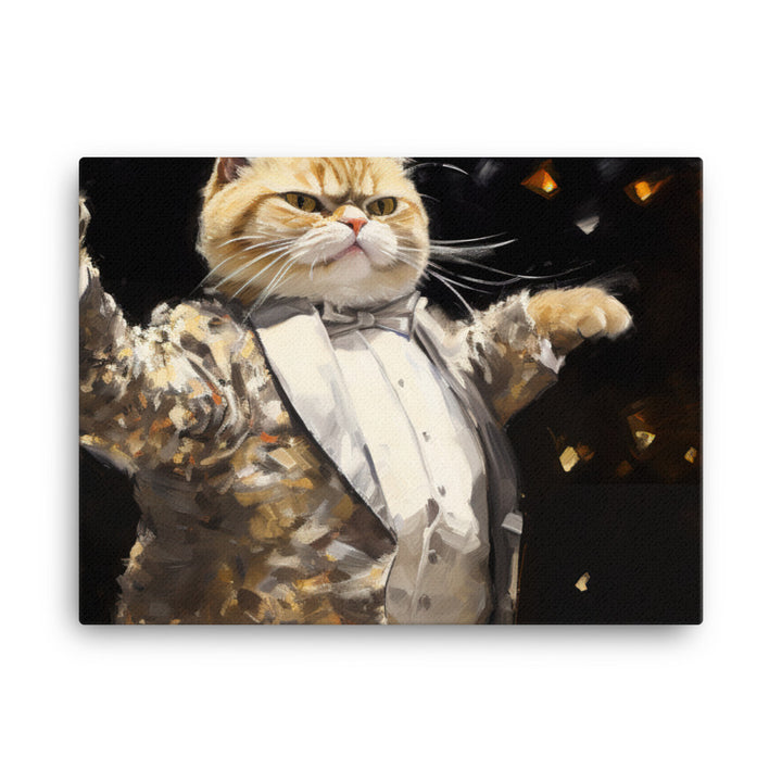 Exotic Shorthair Canvas - PosterfyAI.com