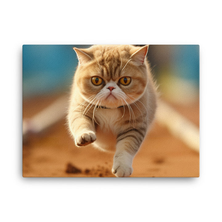 Exotic Shorthair Canvas - PosterfyAI.com