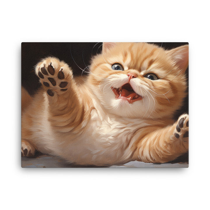 Exotic Shorthair Canvas - PosterfyAI.com