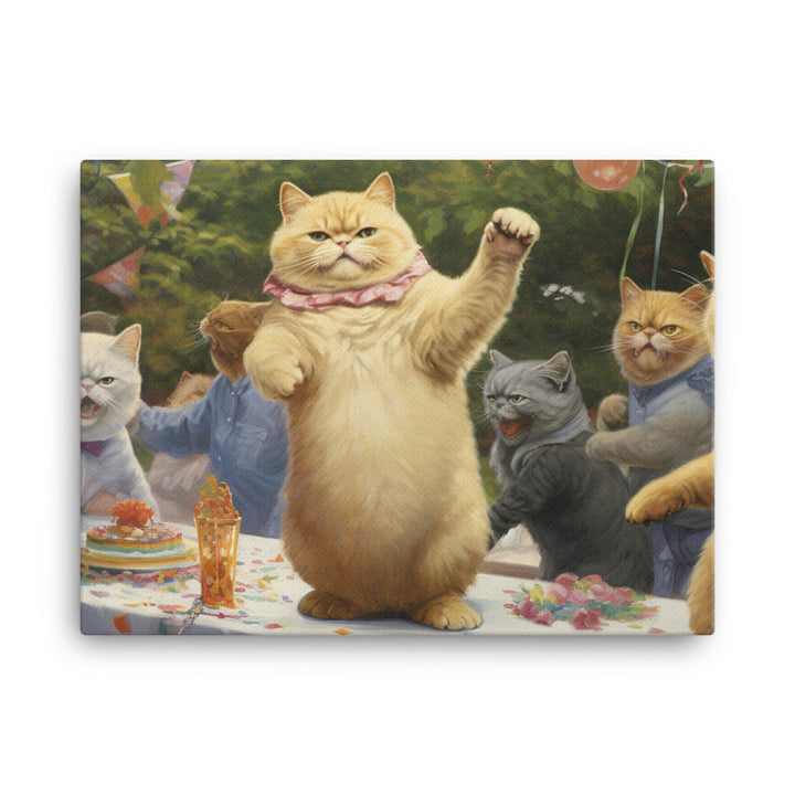 Exotic Shorthair Canvas - PosterfyAI.com