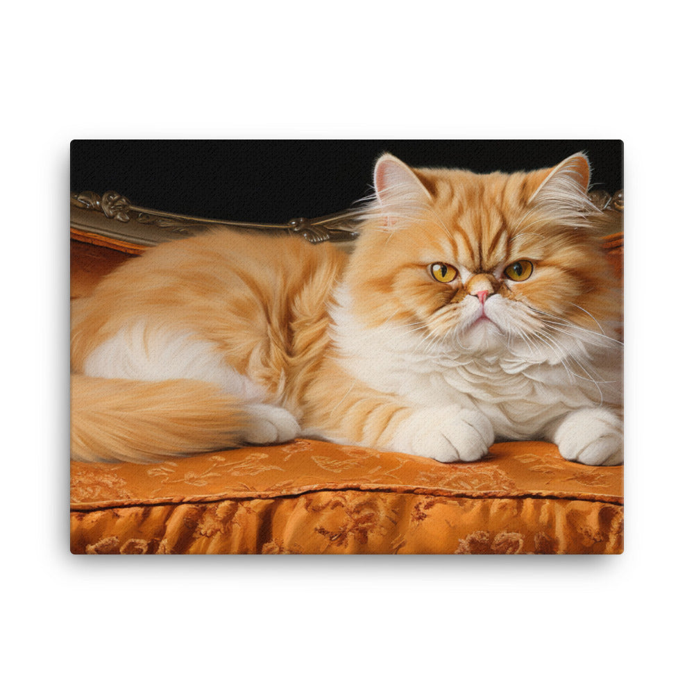 Exotic Shorthair Canvas - PosterfyAI.com