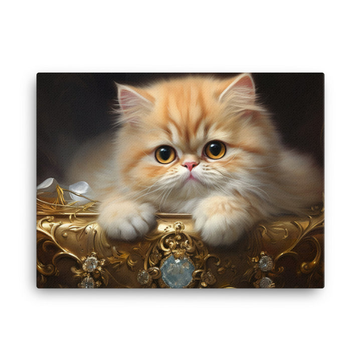 Exotic Shorthair Canvas - PosterfyAI.com