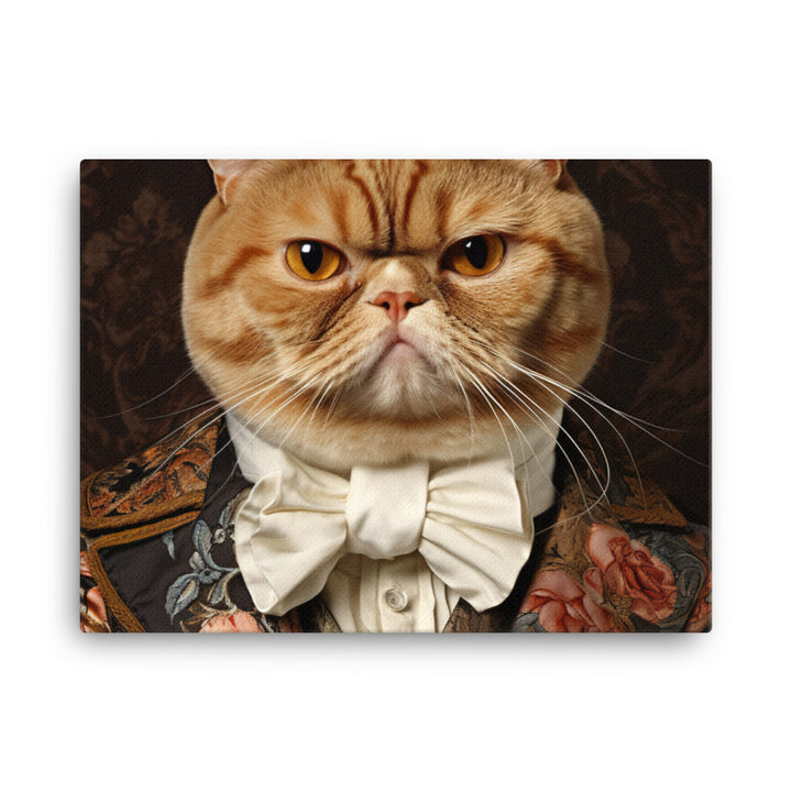 Exotic Shorthair Canvas - PosterfyAI.com