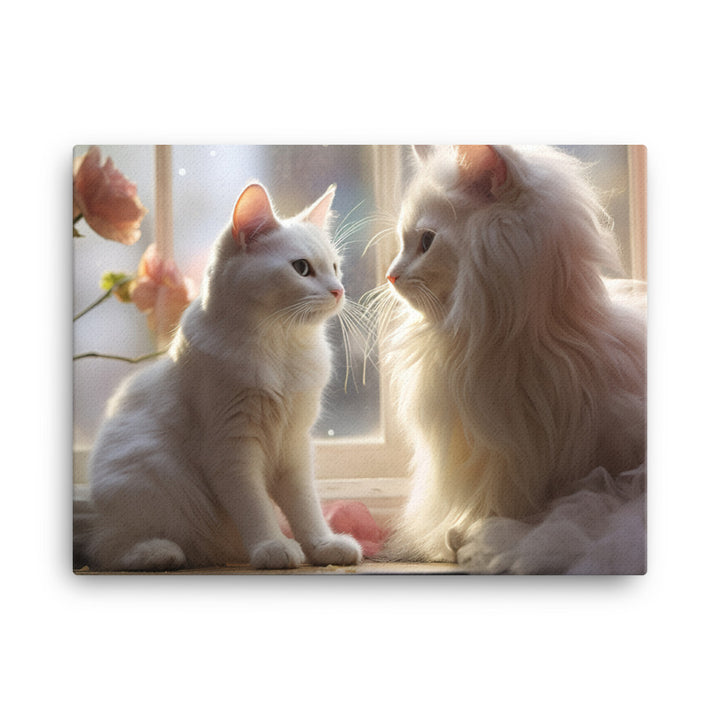 Turkish Van Canvas - PosterfyAI.com