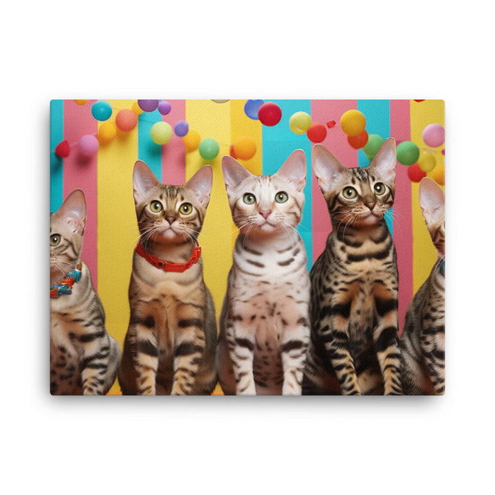 Ocicat Canvas - PosterfyAI.com
