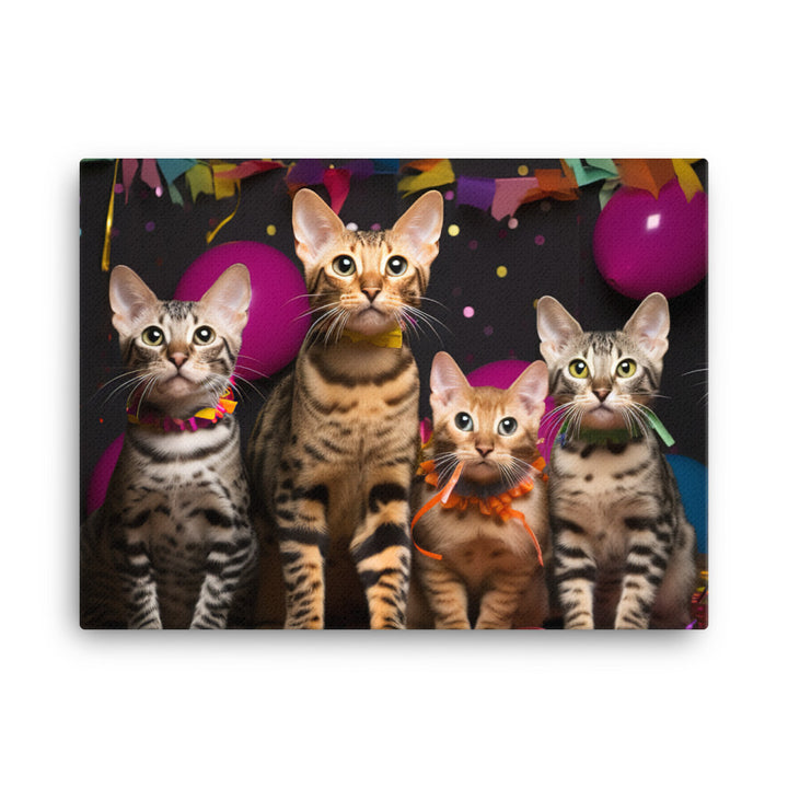 Ocicat Canvas - PosterfyAI.com