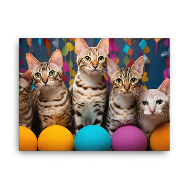 Ocicat Canvas - PosterfyAI.com