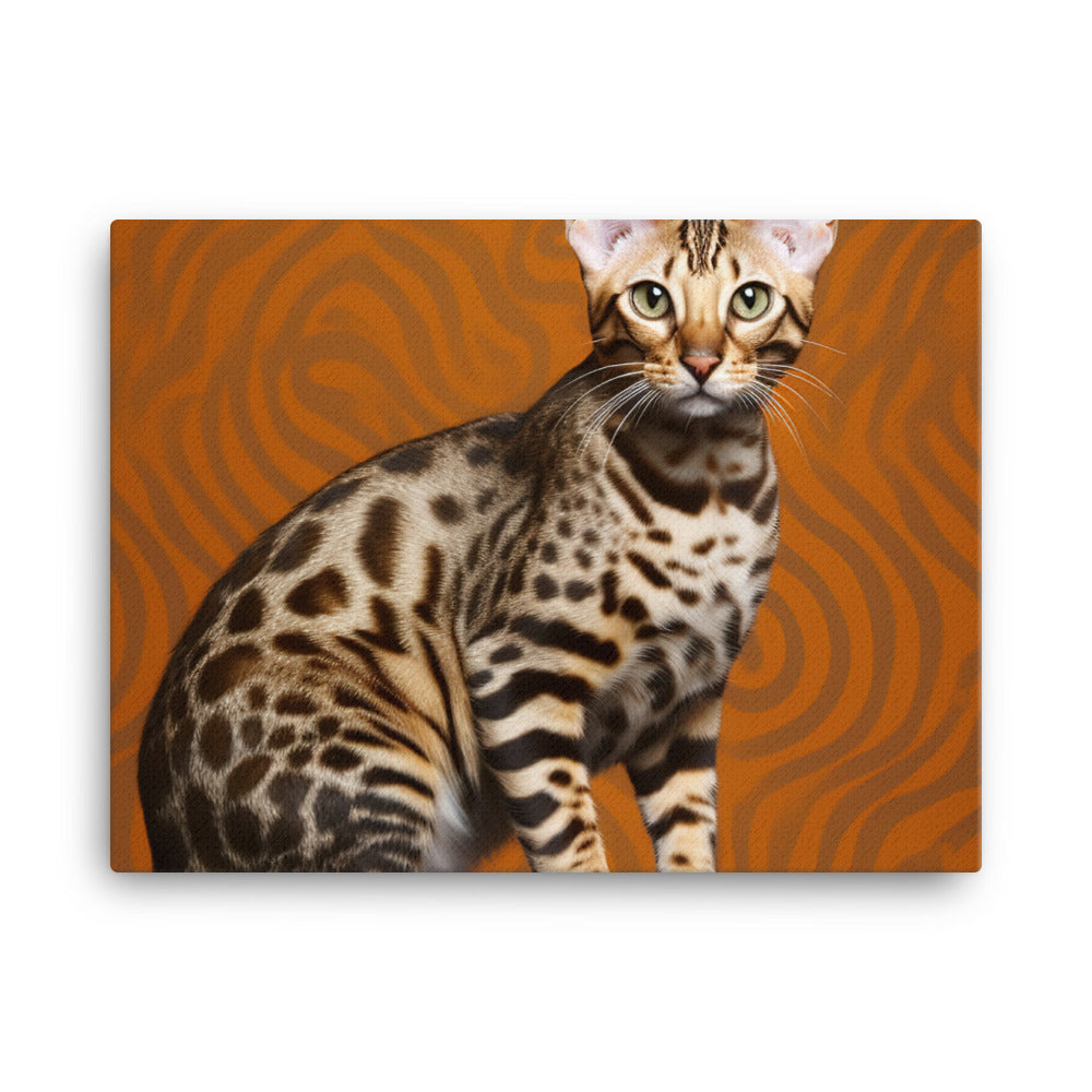 Ocicat Canvas - PosterfyAI.com