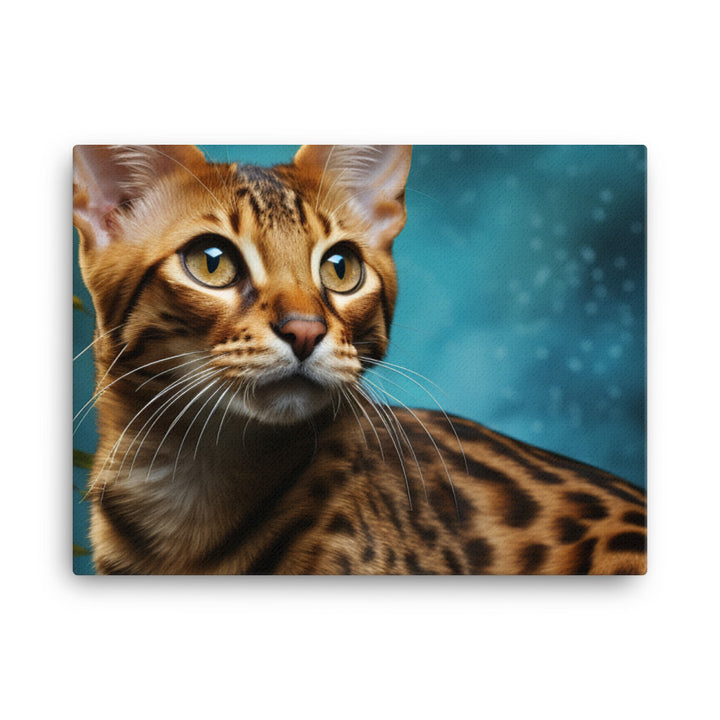 Ocicat Canvas - PosterfyAI.com