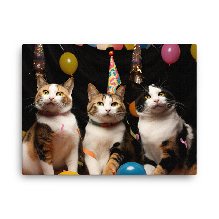 Japanese Bobtail Canvas - PosterfyAI.com