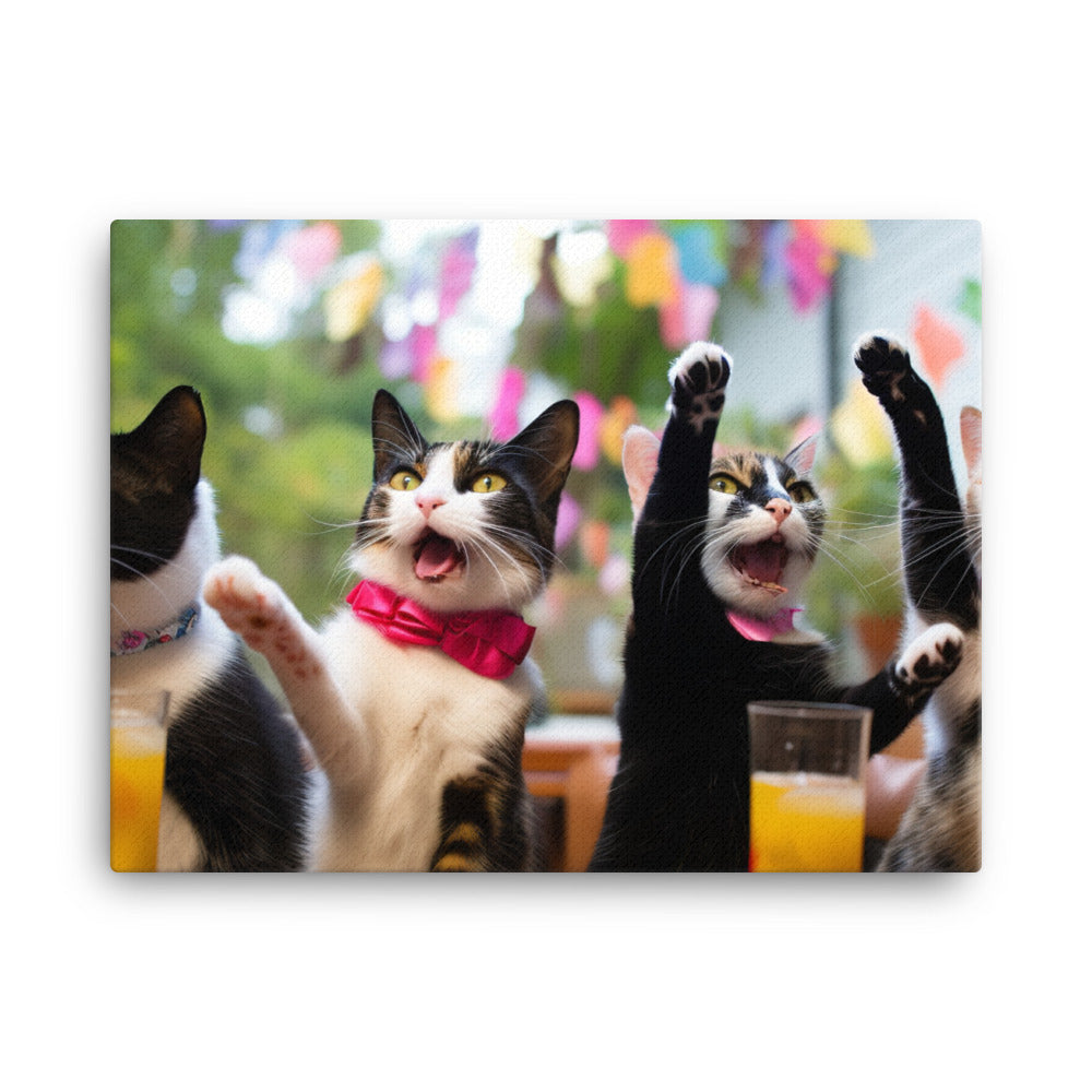 Japanese Bobtail Canvas - PosterfyAI.com