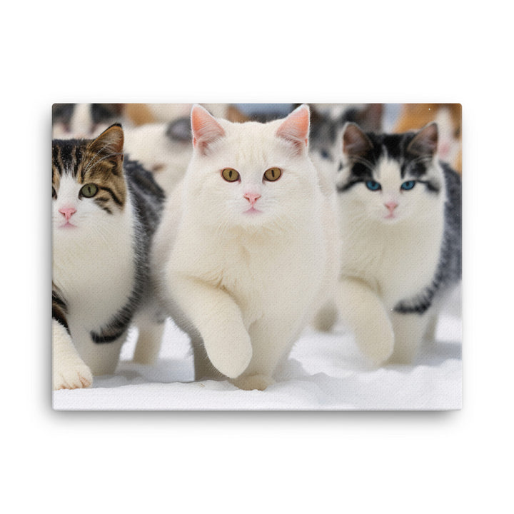 Japanese Bobtail Canvas - PosterfyAI.com