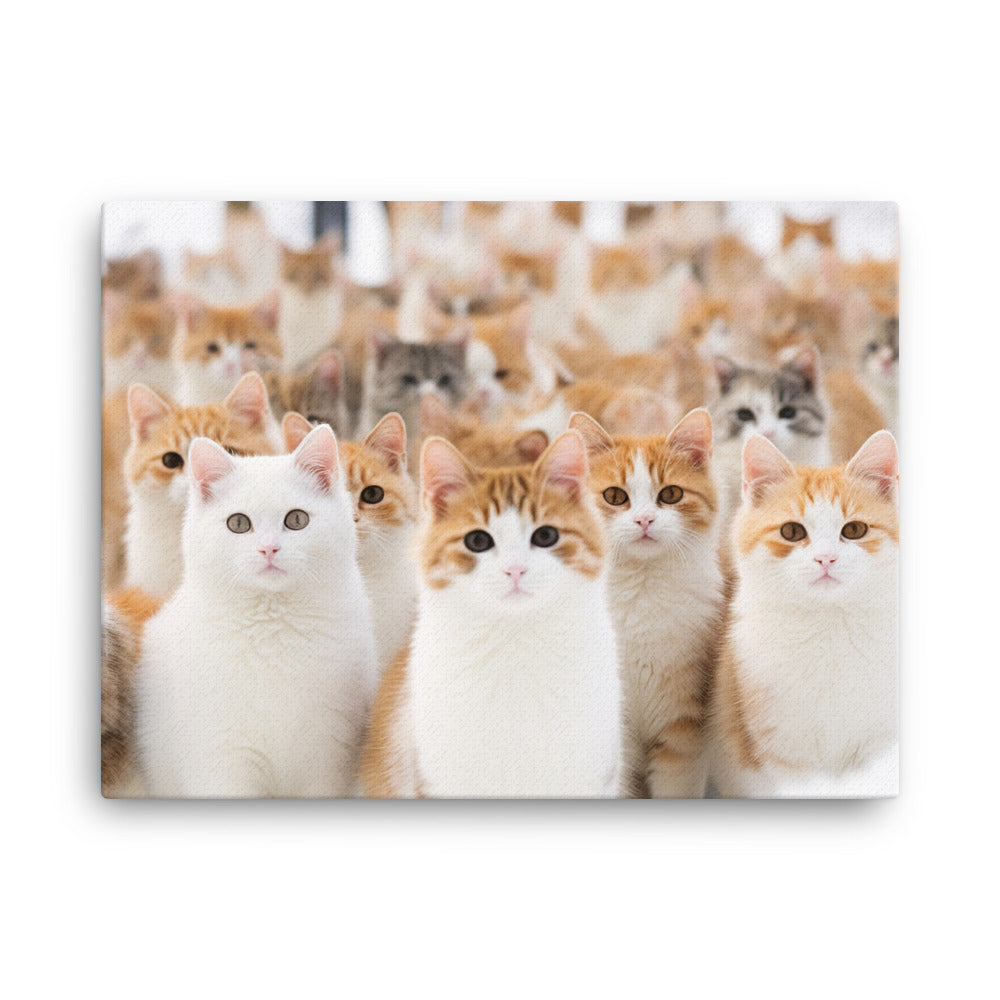 Japanese Bobtail Canvas - PosterfyAI.com