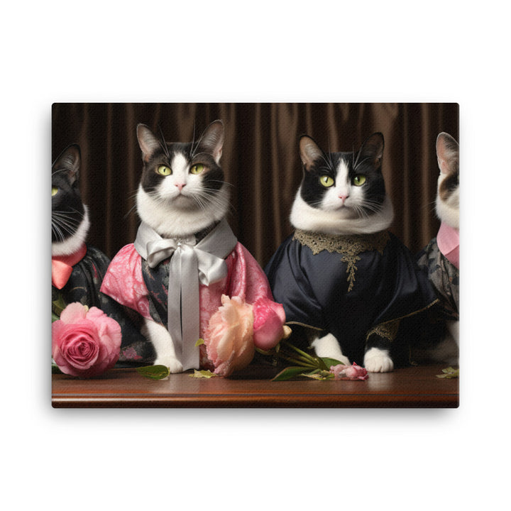 Japanese Bobtail Canvas - PosterfyAI.com