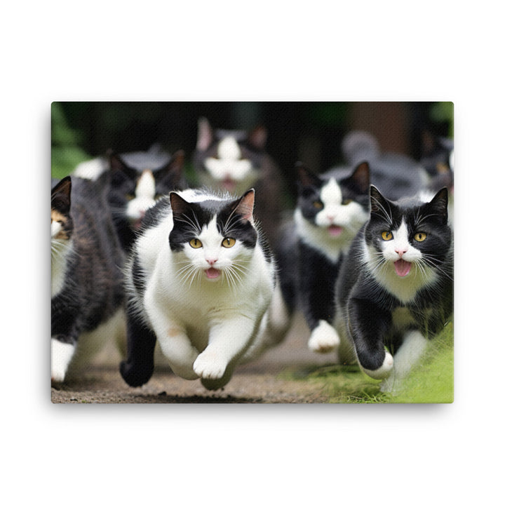 Japanese Bobtail Canvas - PosterfyAI.com