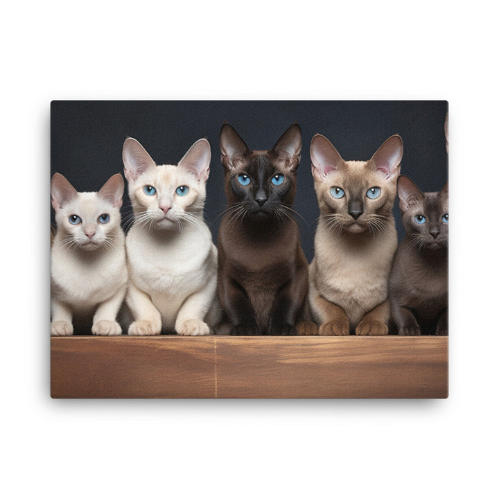 Tonkinese Canvas - PosterfyAI.com