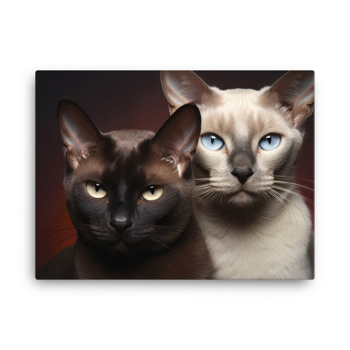 Tonkinese Canvas - PosterfyAI.com