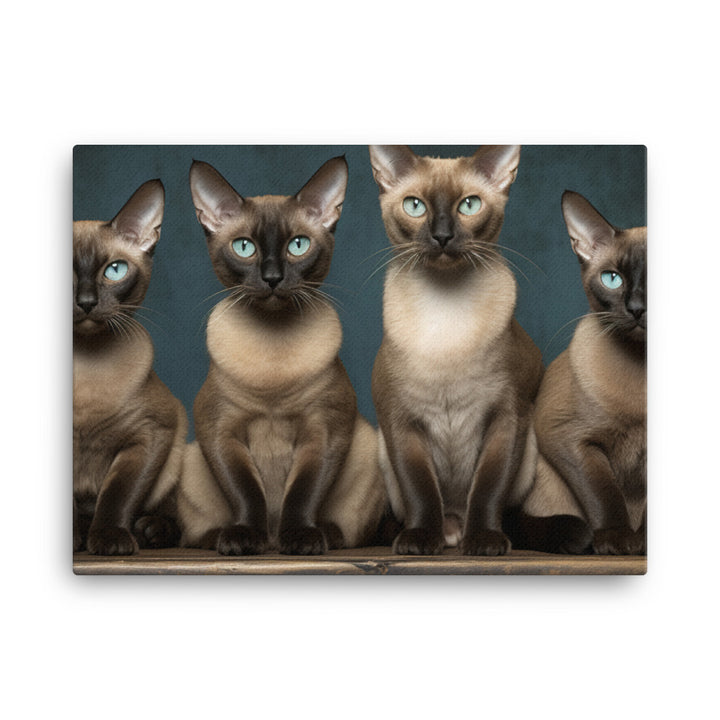 Tonkinese Canvas - PosterfyAI.com