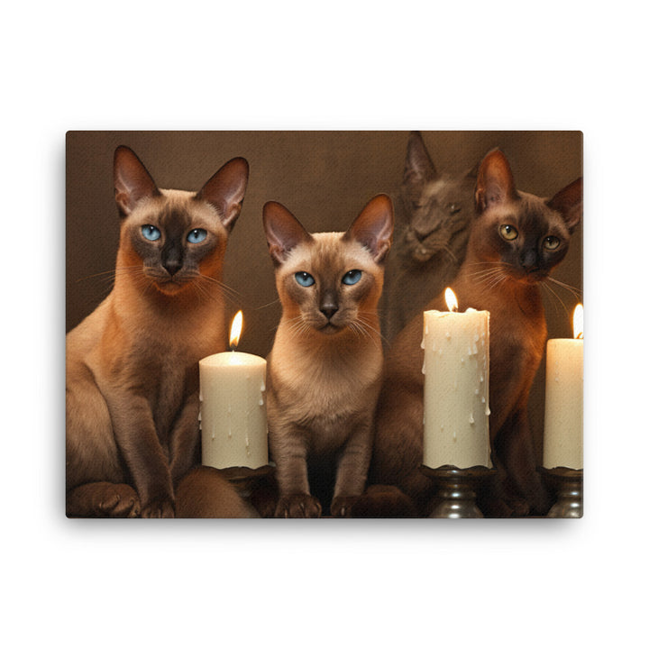 Tonkinese Canvas - PosterfyAI.com