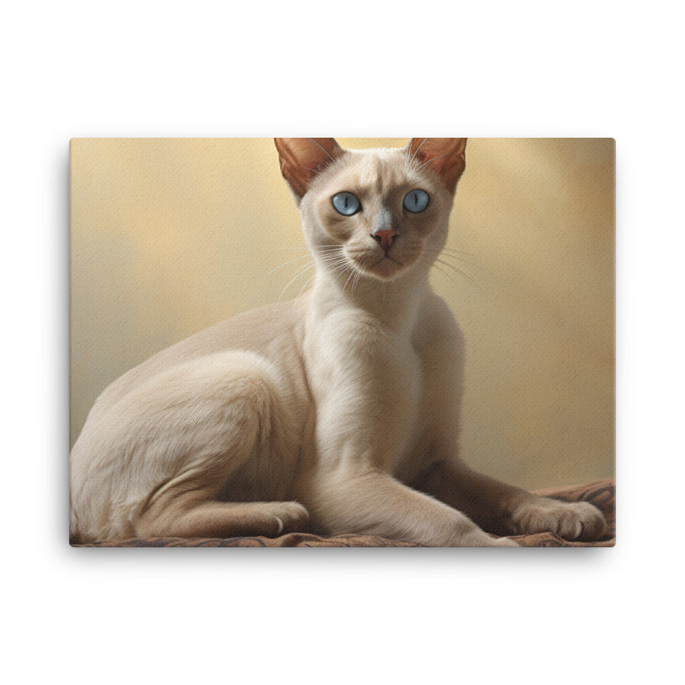 Tonkinese Canvas - PosterfyAI.com