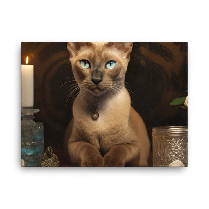 Tonkinese Canvas - PosterfyAI.com