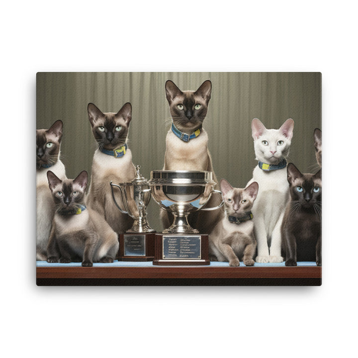 Tonkinese Canvas - PosterfyAI.com