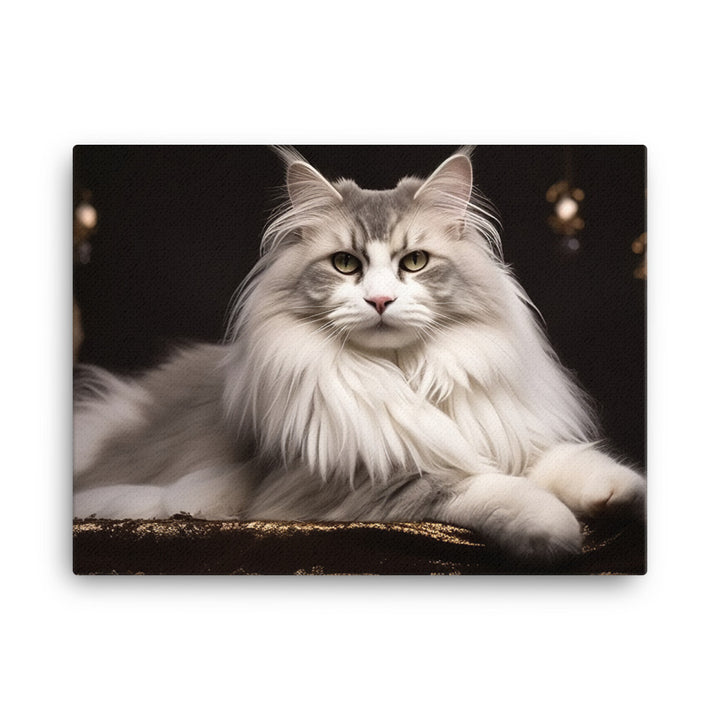 Norwegian Forest Canvas - PosterfyAI.com