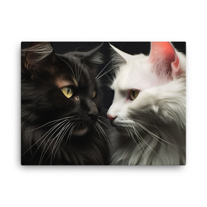 Norwegian Forest Canvas - PosterfyAI.com