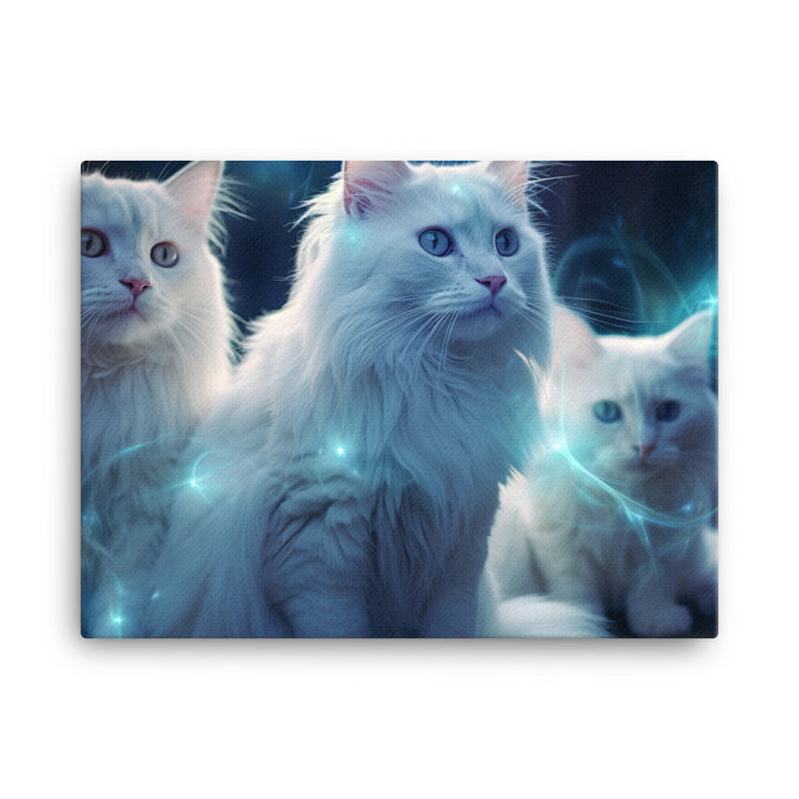 Turkish Angora Canvas - PosterfyAI.com