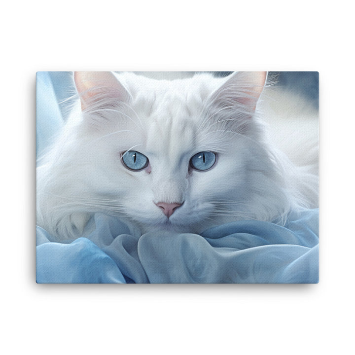 Turkish Angora Canvas - PosterfyAI.com