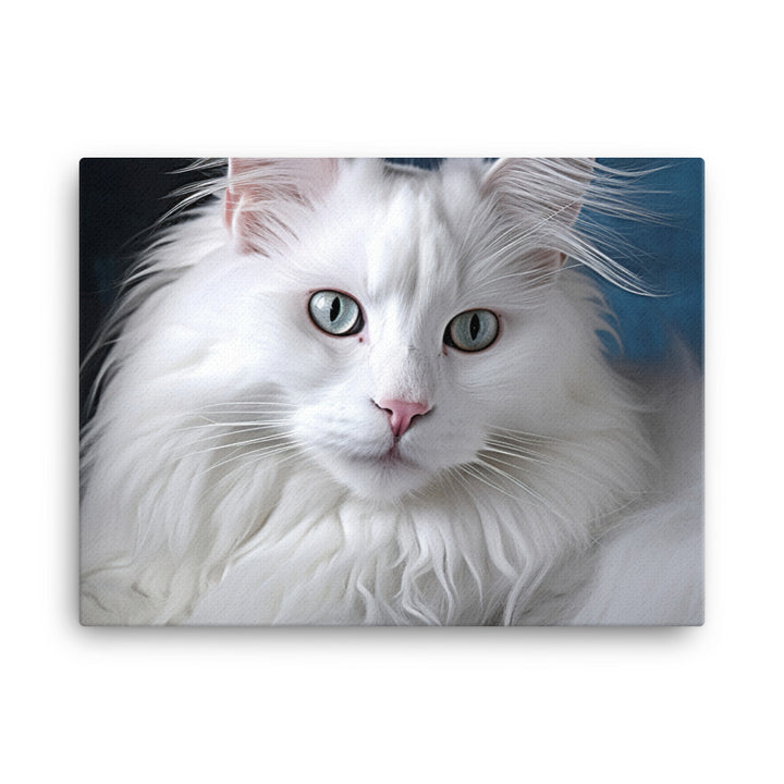 Turkish Angora Canvas - PosterfyAI.com